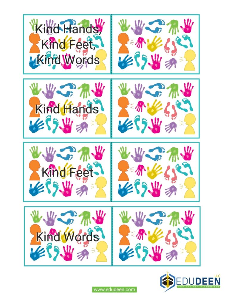 Kind Hands Kind Feet Kind Words