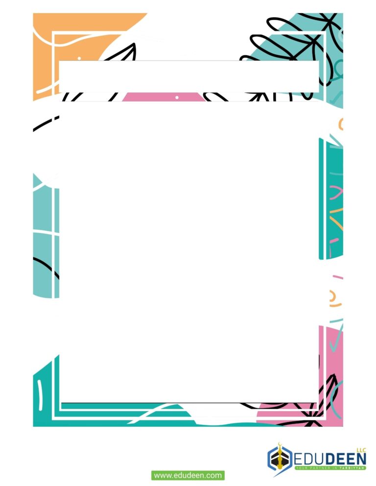 Muted Abstract Botanicals Binder Dividers