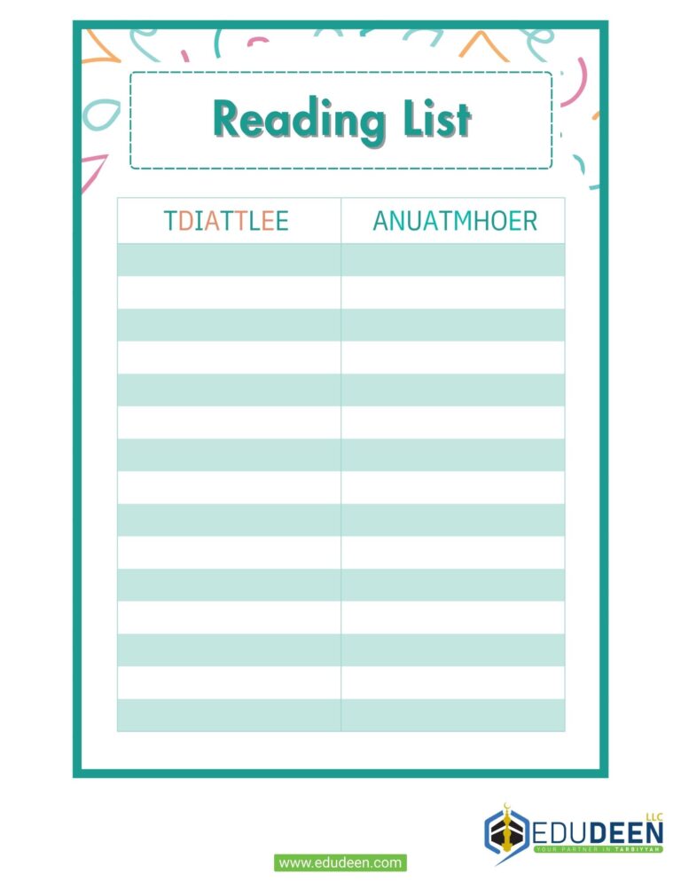 Reading List